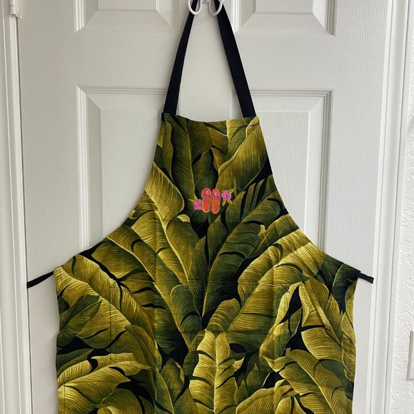 Tropical print apron - Picture 2 of 3